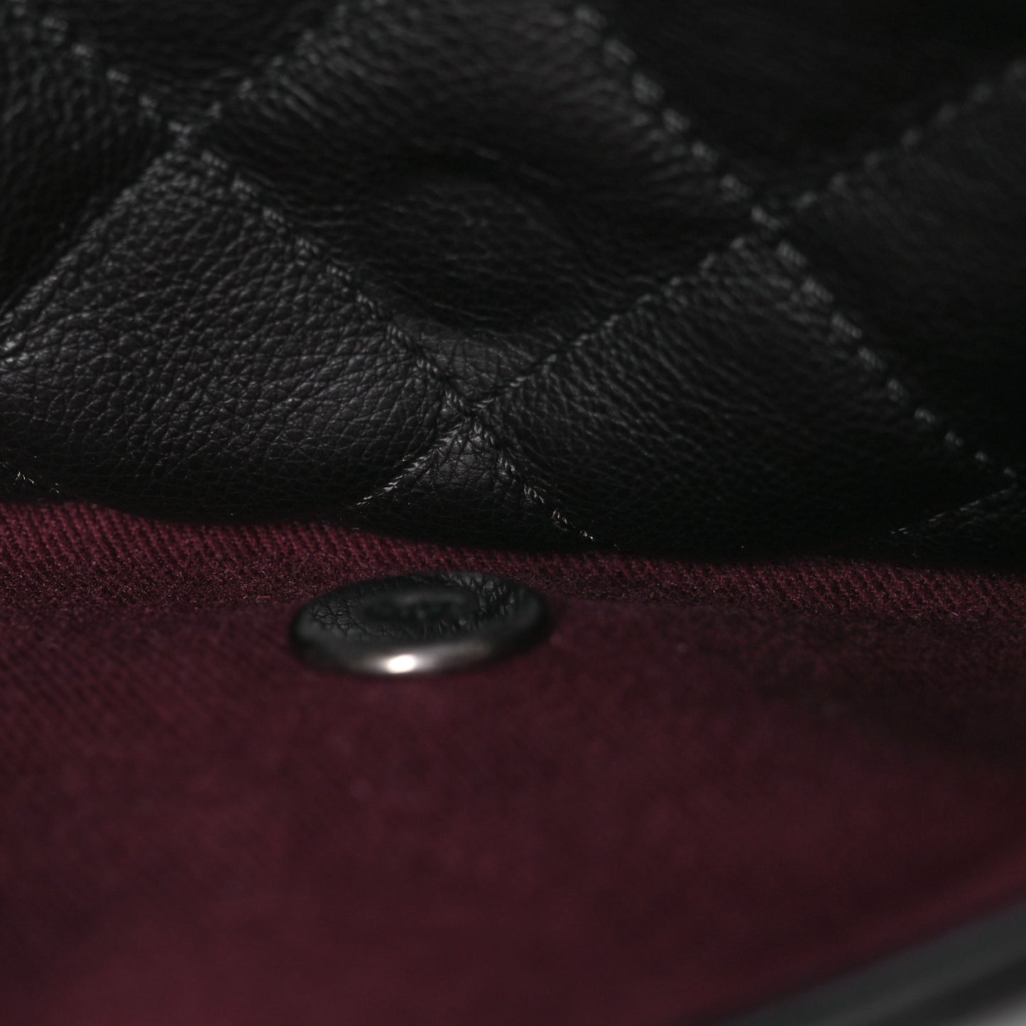 Calfskin Quilted Mini French Riviera Flap Black