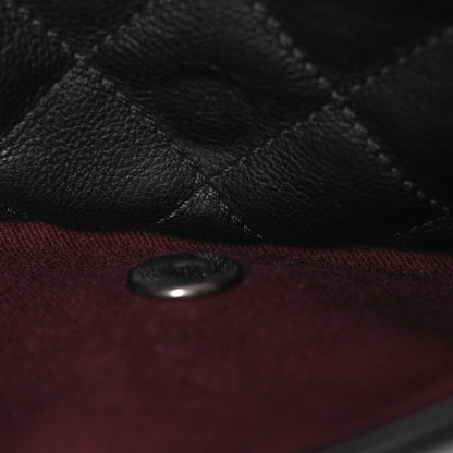 Chanel Calfskin Quilted Mini French Riviera Flap Black 15 of 15