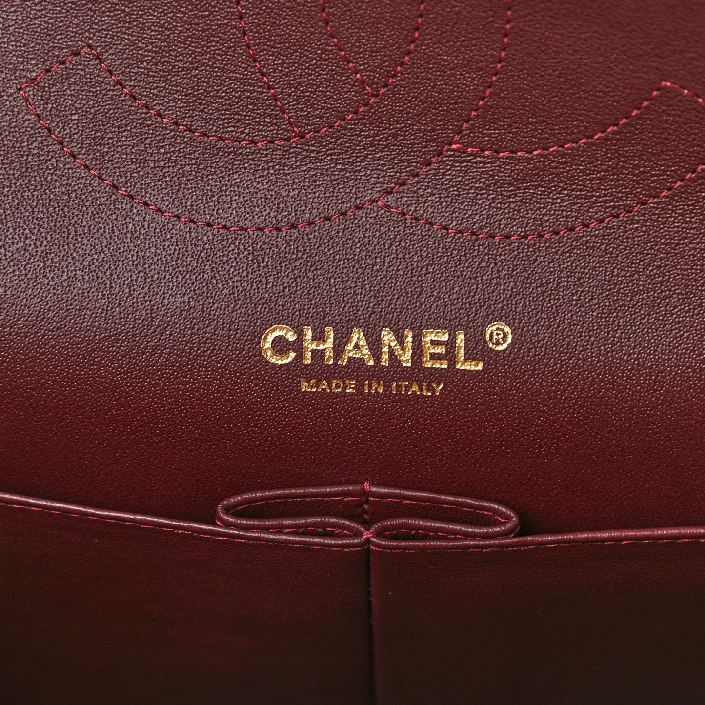 Lambskin Quilted Jumbo Double Flap Black