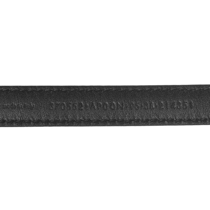 Gucci Moon Calfskin Nickel Interlocking G 20mm Belt 95 38 Black 5 of 7