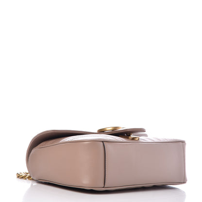 Gucci Calfskin Matelasse Small GG Marmont Shoulder Bag Porcelain Rose 4 of 11