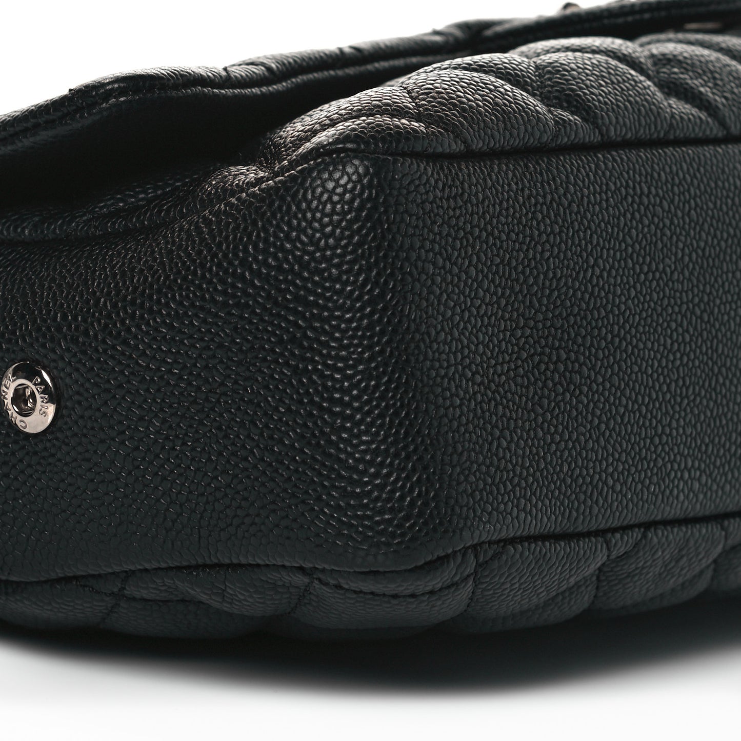 Caviar Quilted Jumbo Easy Flap Black
