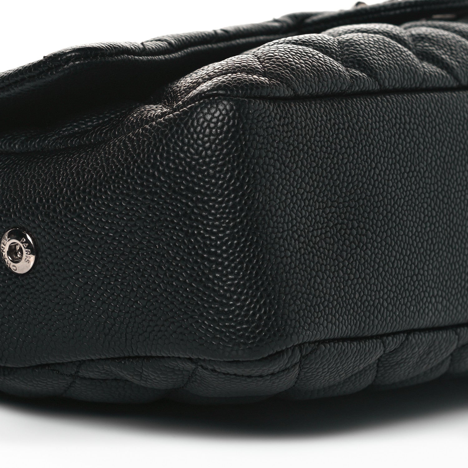 Chanel Caviar Quilted Jumbo Easy Flap Black 9 of 10
