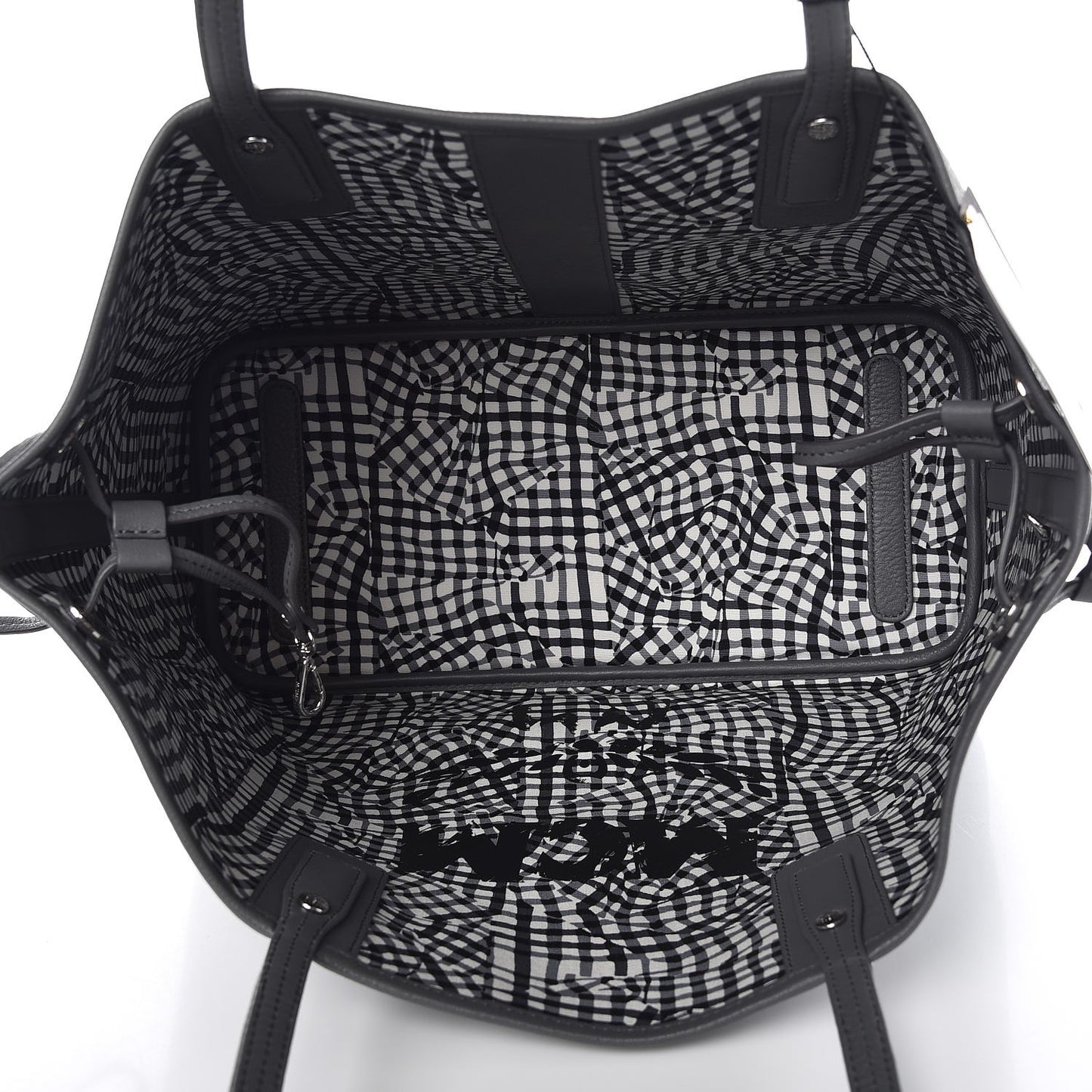 Visetos Medium Liz Reversible Shopper Tote Phantom Grey