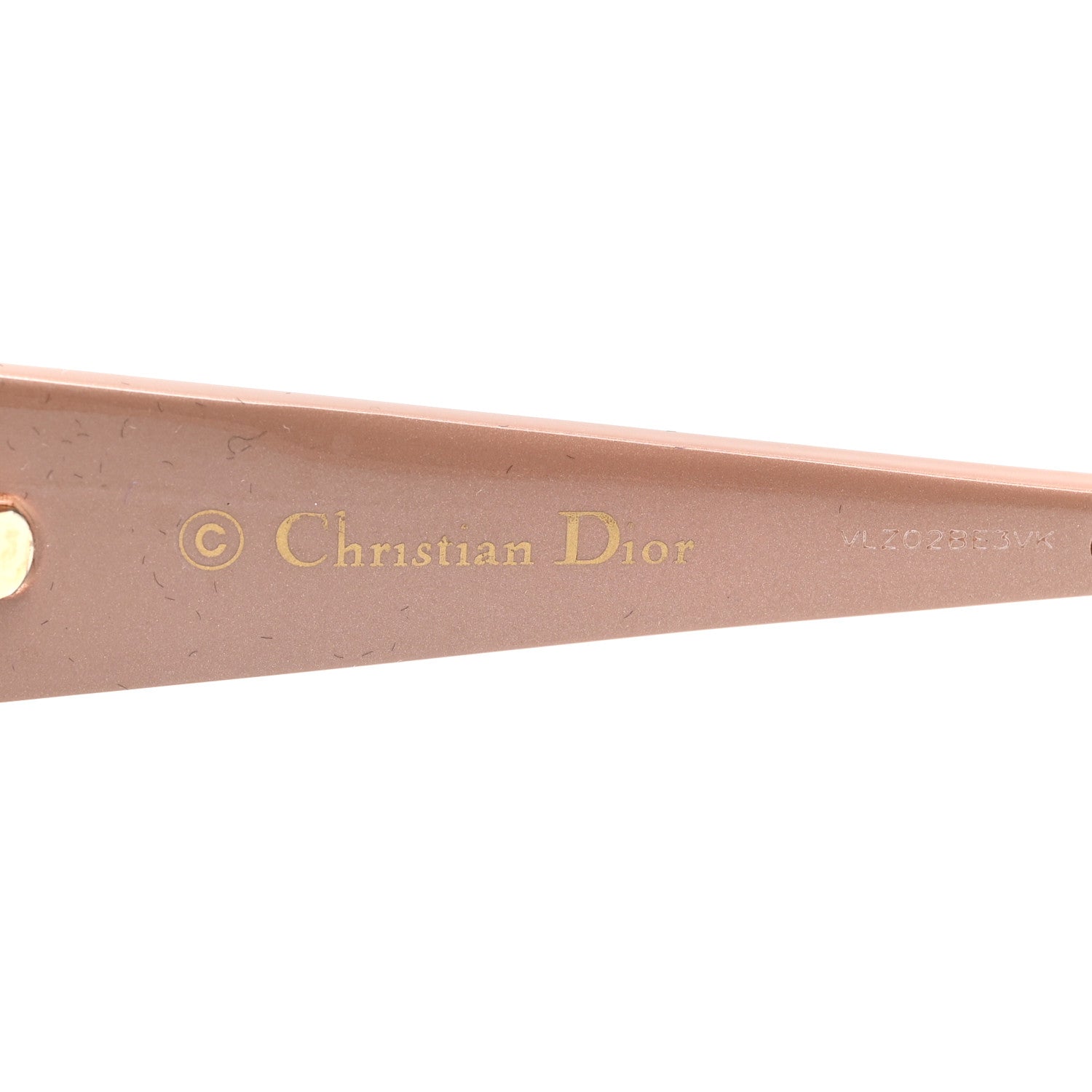 Christian Dior Acetate CatStyleDior1 Mirror Sunglasses Pink Gold 5 of 7