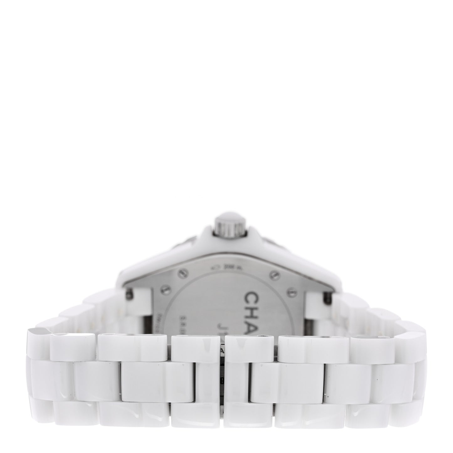 Stainless Steel Ceramic 38mm J12 Automatic Watch White White