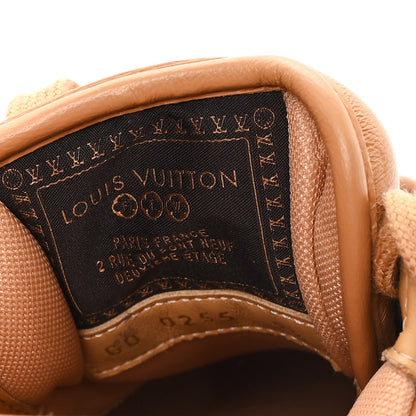Louis Vuitton Lambskin Vachetta Mens LV Buttersoft Sneakers 9.5 Beige 8 of 9