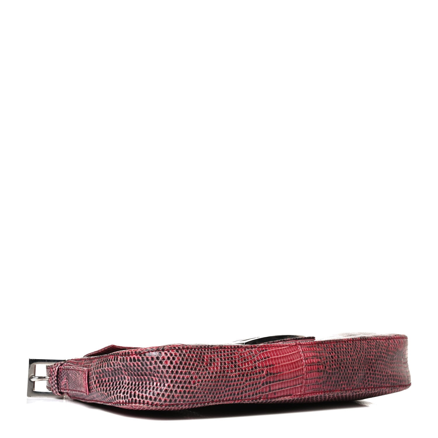Fendi Lizard Baguette Red 4 of 14