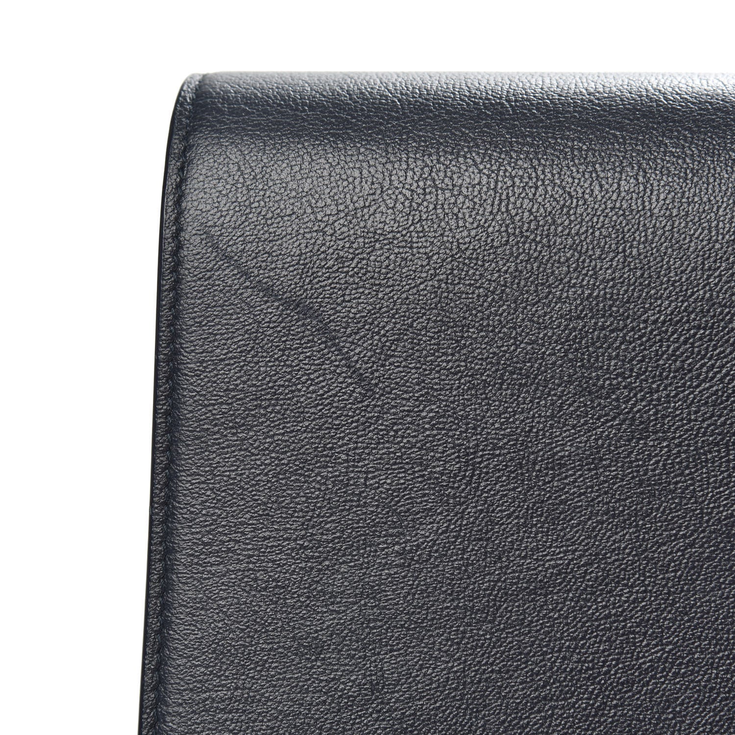 Saint Laurent Calfskin Monogram Large Belle De Jour Clutch Navy 8 of 10