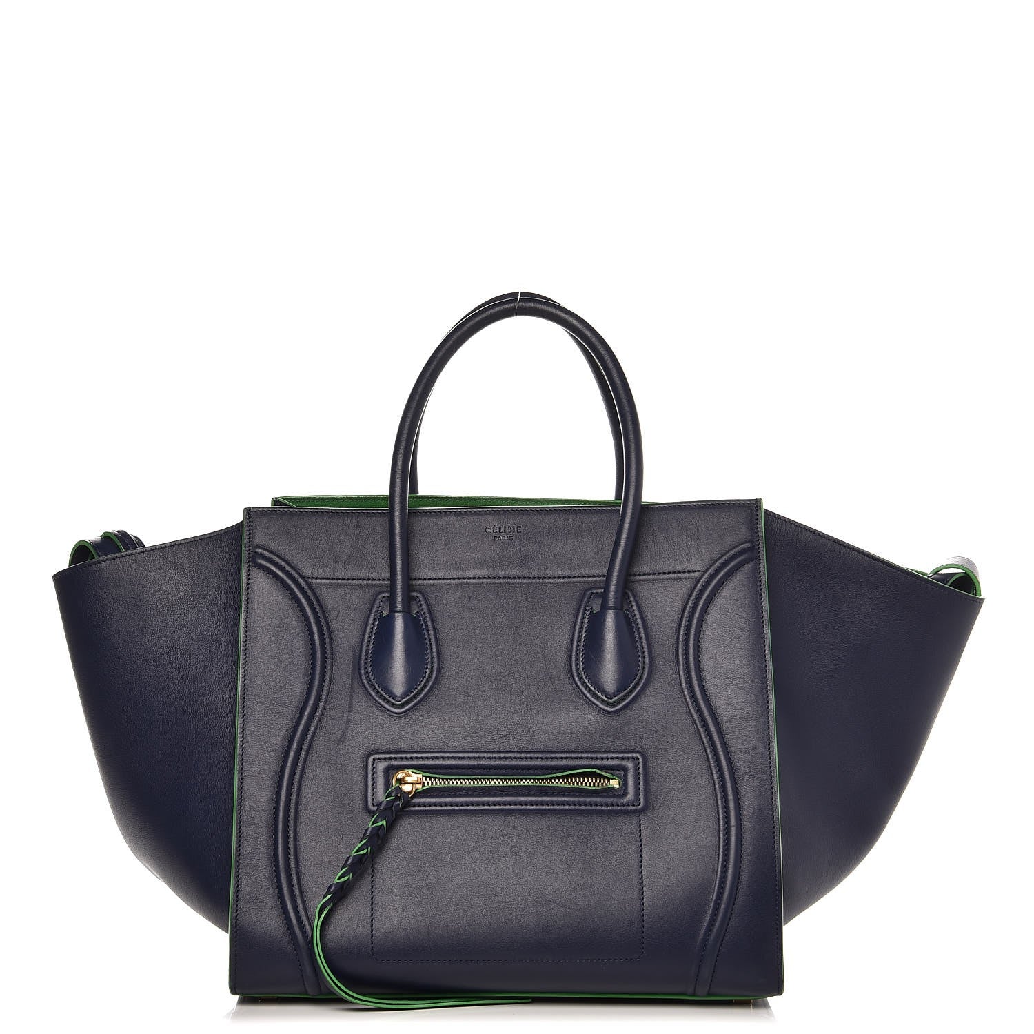 Celine Smooth Calfskin Medium Phantom Luggage Midnight 1 of 13