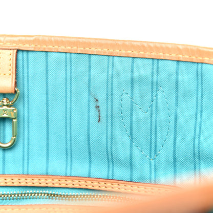 Louis Vuitton Monogram V Neverfull MM Turquoise 7 of 11