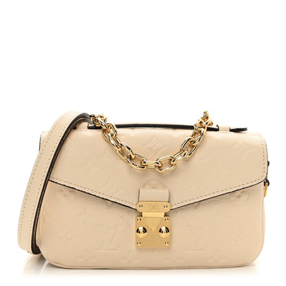 Louis Vuitton Empreinte Pochette Metis East West Cream 2 of 9