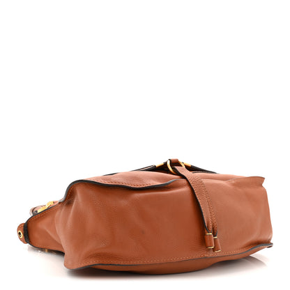 Chloe Calfskin Medium Marcie Satchel Tan 4 of 12