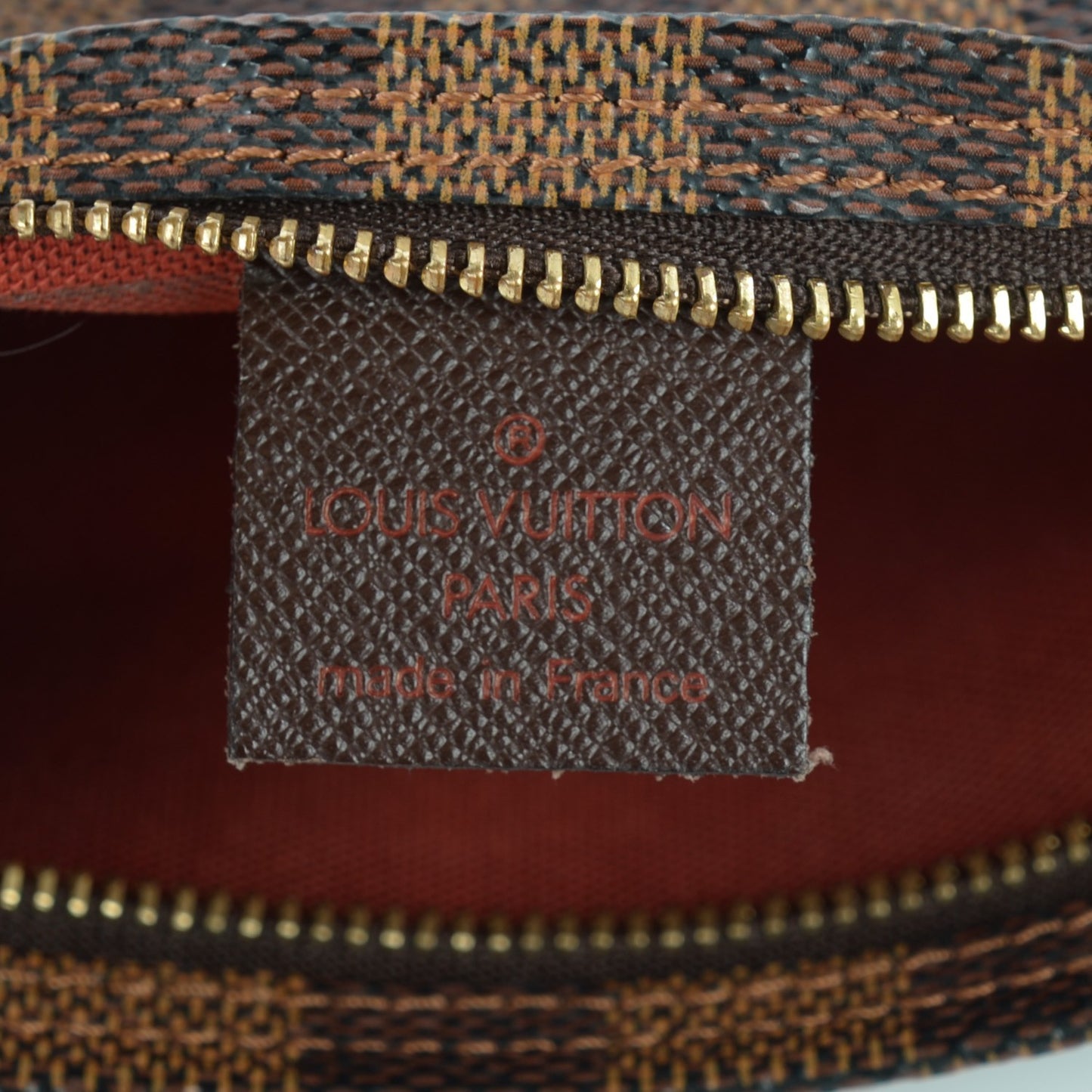 Damier Ebene Trousse Make Up Bag Pochette