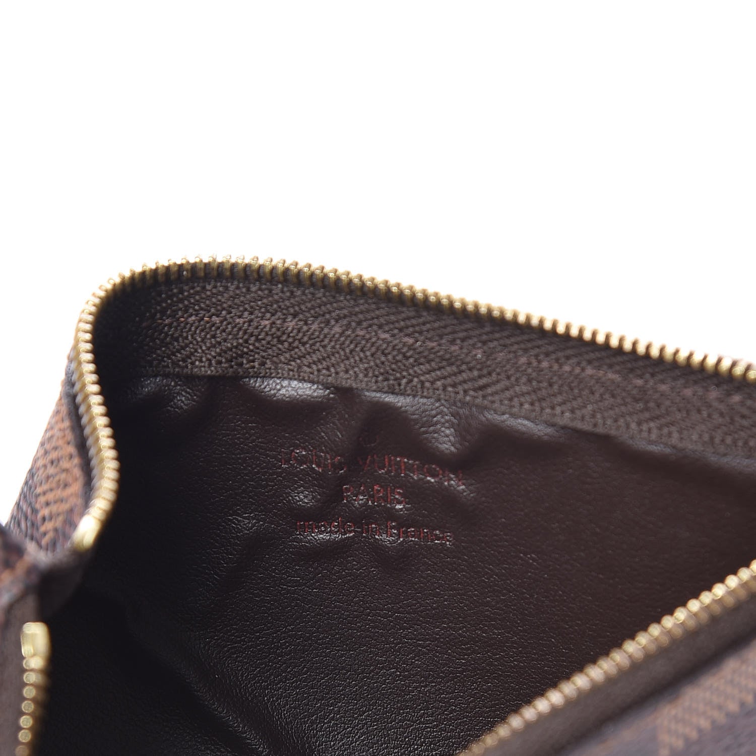 Louis Vuitton Damier Ebene Josephine Wallet Zippered Insert 6 of 8