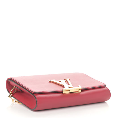 Louis Vuitton Calfskin Chain Louise GM Framboise 4 of 9