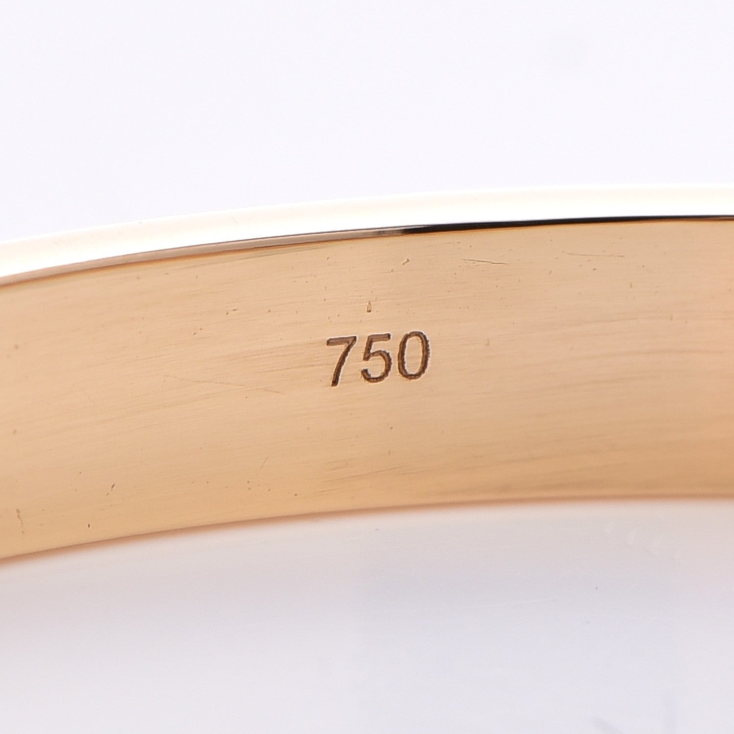 Cartier 18K Yellow Gold LOVE Bracelet 17 4 of 6