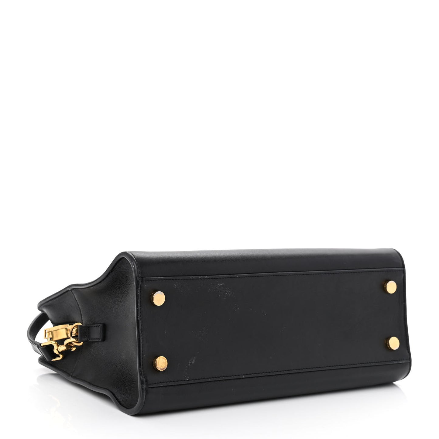 Smooth Calfskin Small Monogram Cabas Black