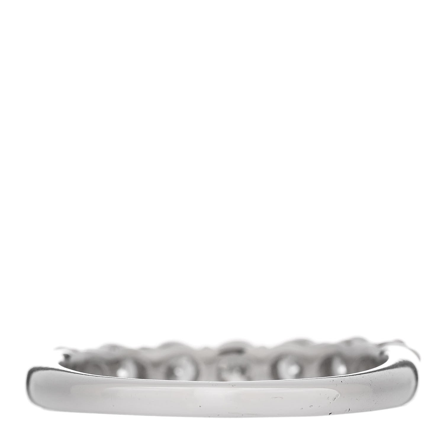 Tiffany Platinum Diamond .91ctw 3.5mm Embrace Band Ring 52 6 3 of 6
