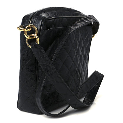 Chanel Caviar Quilted Flap Camera Case Black 3 of 11