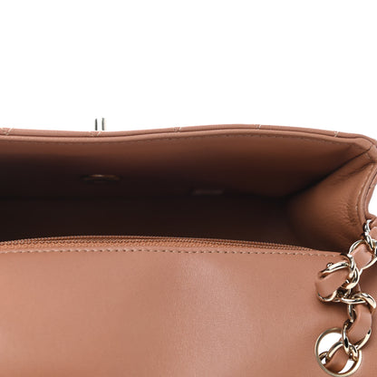 Chanel Lambskin Quilted Mini Rectangular Flap Brown 4 of 4