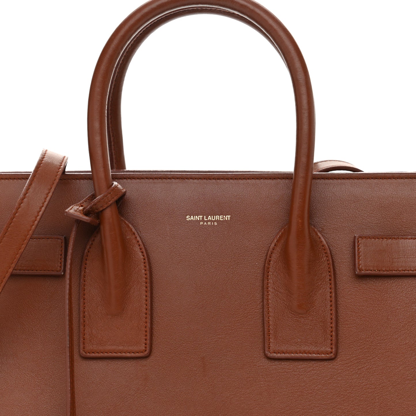 Calfskin Small Sac de Jour Cognac