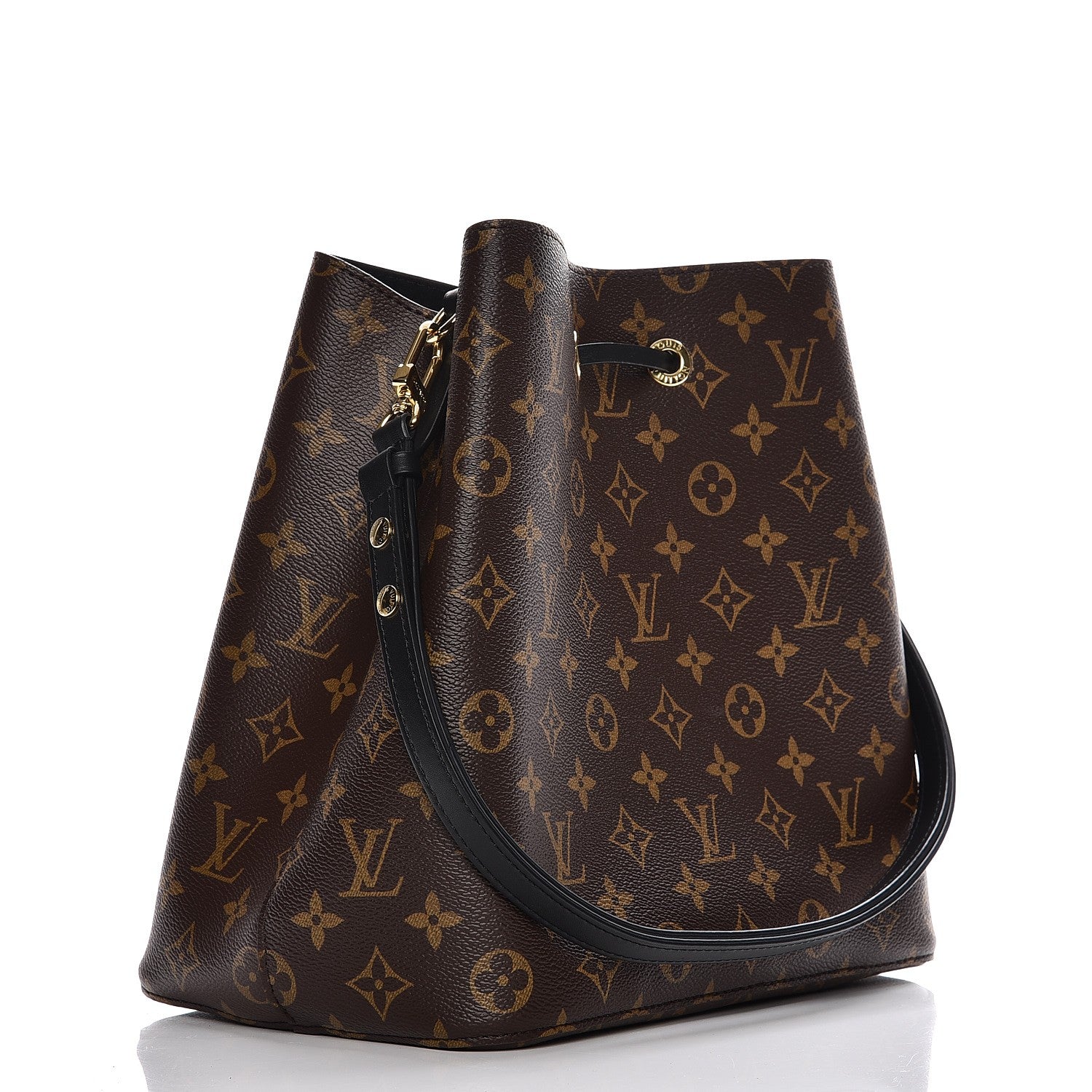 Louis Vuitton Monogram Neonoe MM Black 3 of 8