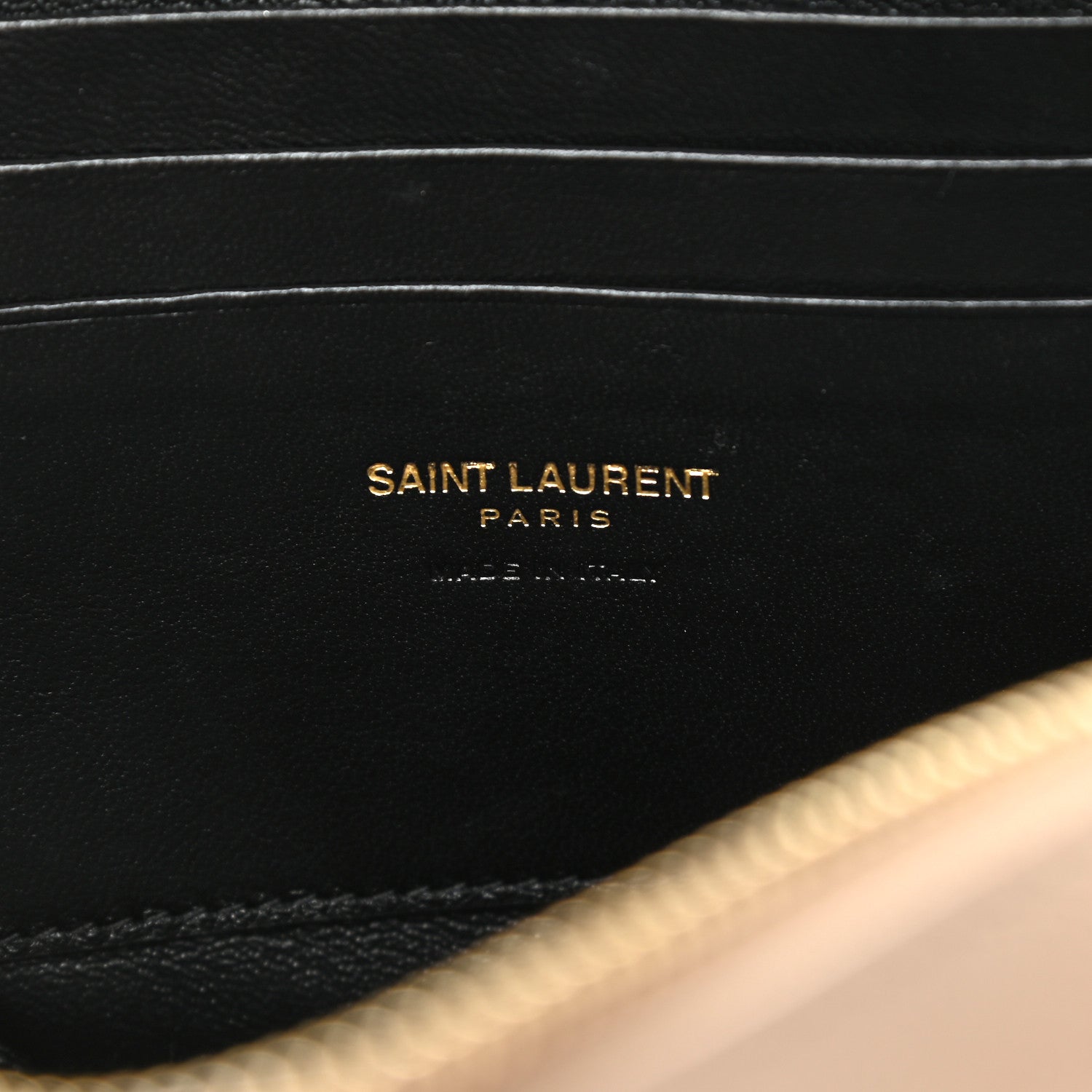 Saint Laurent Grain De Poudre Matelasse Monogram Mini Lou Camera Bag Dark Beige 6 of 12