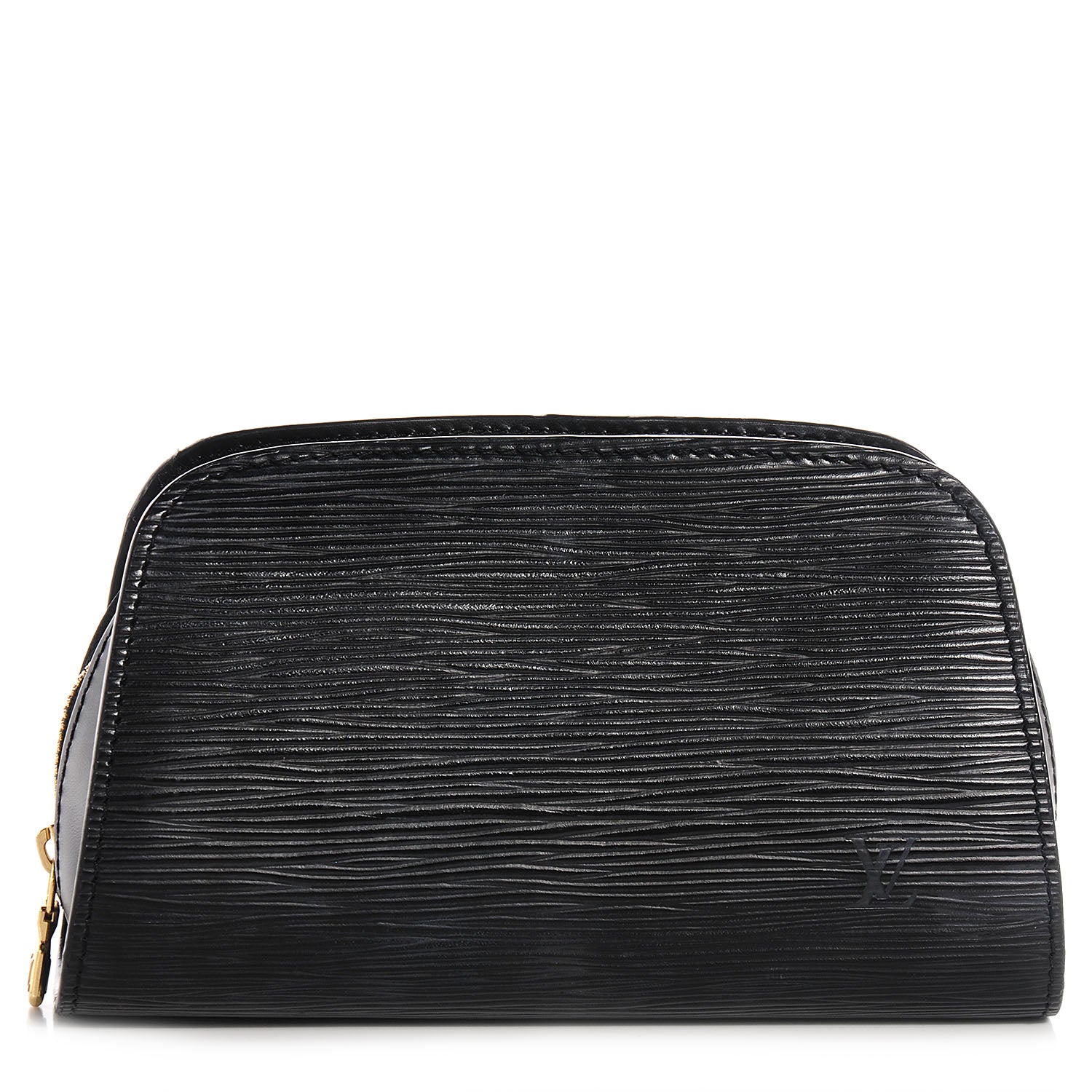 Louis Vuitton Epi Dauphine 17 Cosmetic Pouch Black 1 of 7