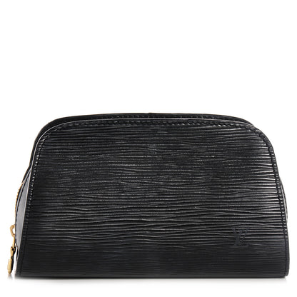 Louis Vuitton Epi Dauphine 17 Cosmetic Pouch Black 1 of 7