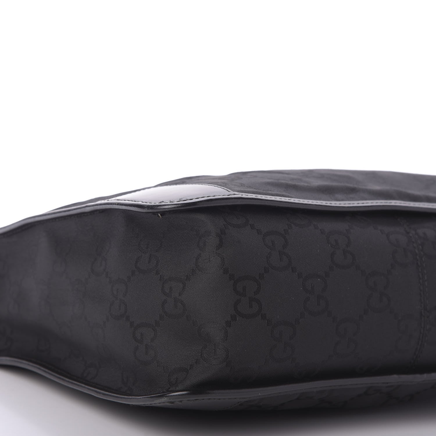 Gucci Nylon Monogram Tote Bag Black 6 of 9