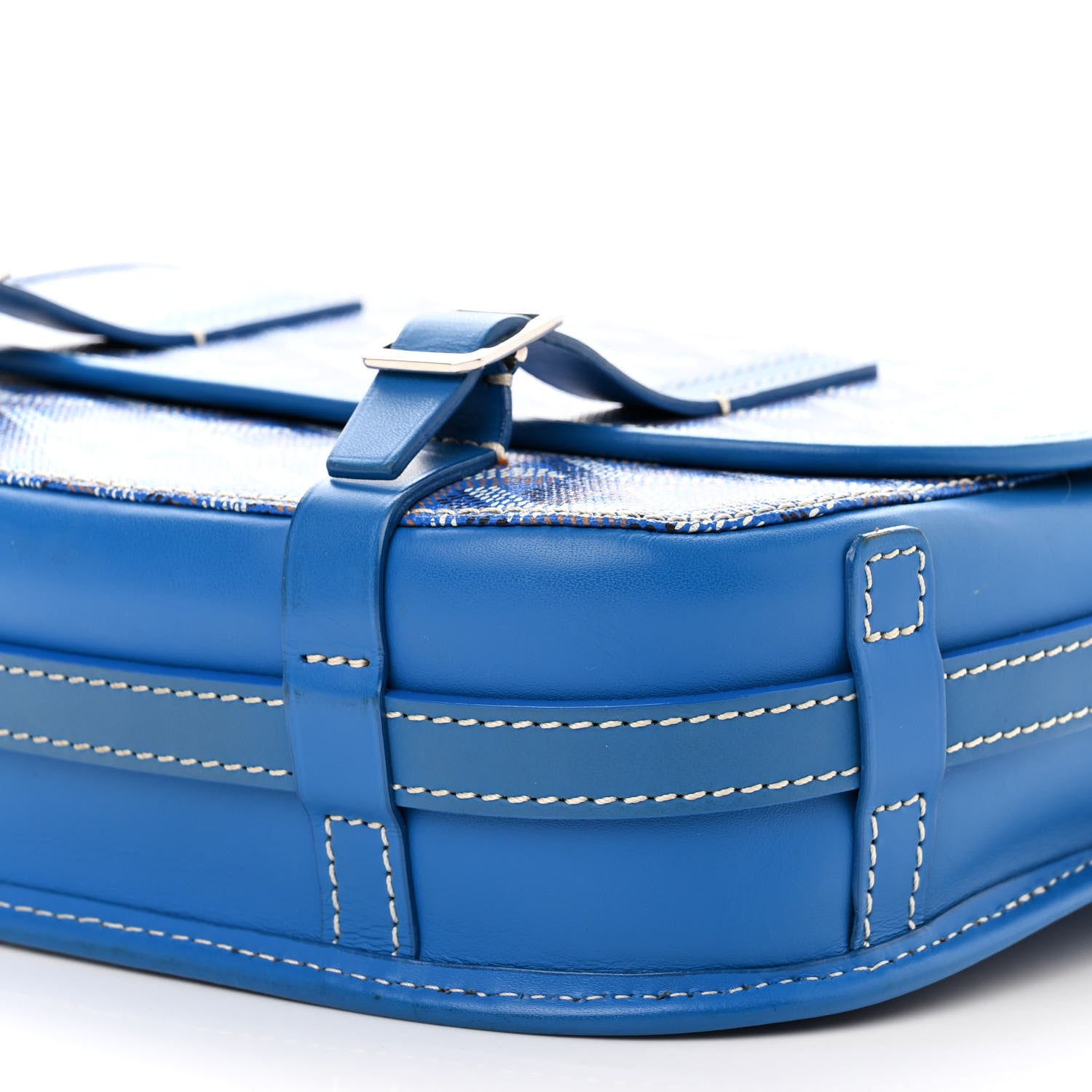 Goyard Goyardine Belvedere PM Messenger Bag Sky Blue 9 of 15