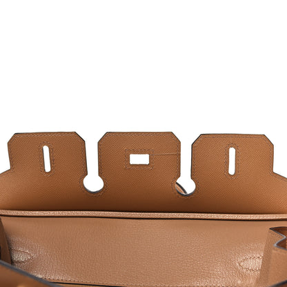 Hermes Madame Calfskin Birkin Sellier 25 Chai 19 of 35