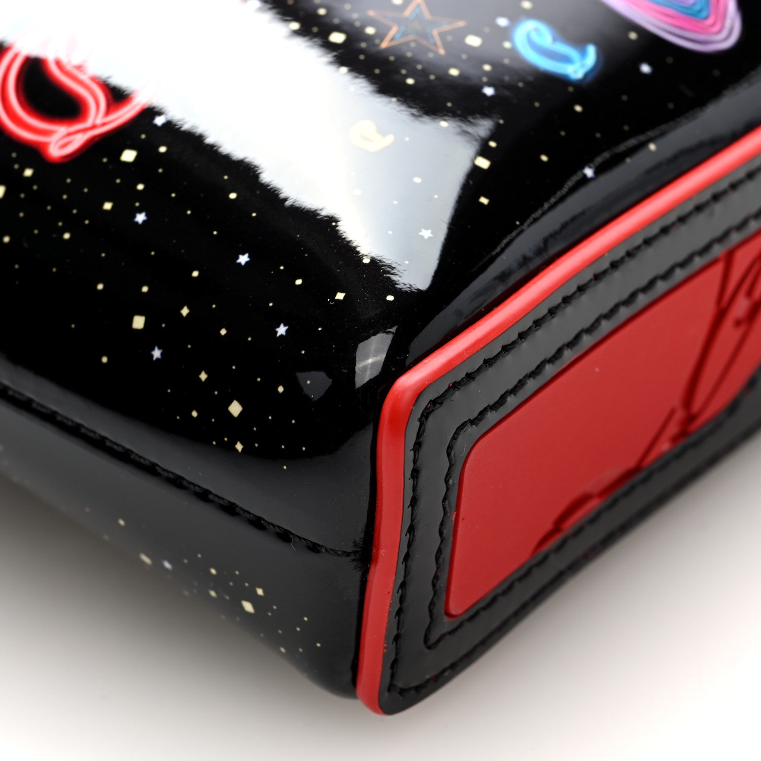 Christian Louboutin Patent Calfskin Mini Starlight Cabata Tote Multicolor 8 of 9