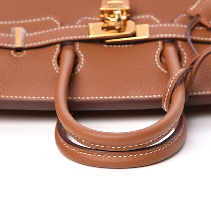Hermes Togo Birkin 25 Gold 16 of 33