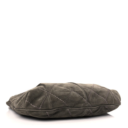 Chanel Suede Ultimate Stitch Hobo Grey 4 of 10