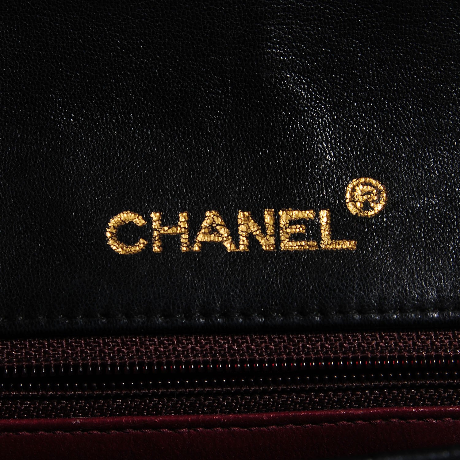 Chanel Lambskin Quilted Mini Square Flap Black 8 of 10
