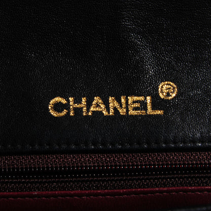 Chanel Lambskin Quilted Mini Square Flap Black 8 of 10