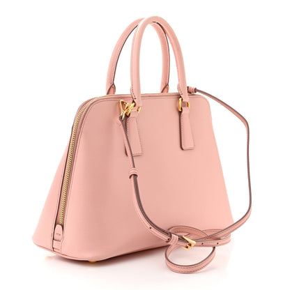 Prada Saffiano Lux Medium Open Promenade Tote Geranio 3 of 12