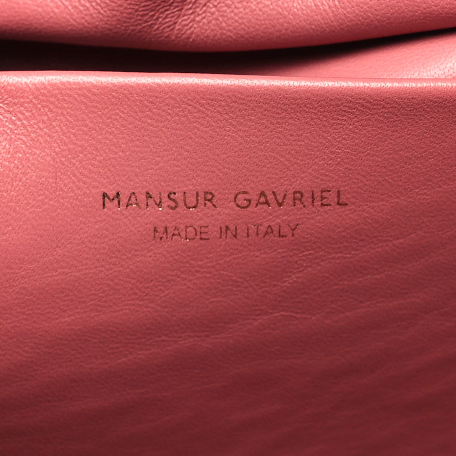 Mansur Gavriel Lambskin Cloud Clutch Blush 5 of 8