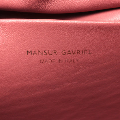 Mansur Gavriel Lambskin Cloud Clutch Blush 5 of 8