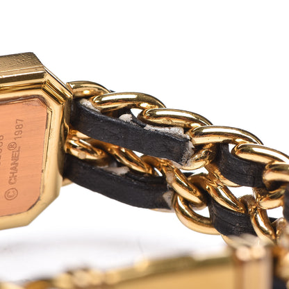 Chanel Stainless Steel Lambskin 20mm Chain Premiere Quartz Watch Gold M 7 of 7