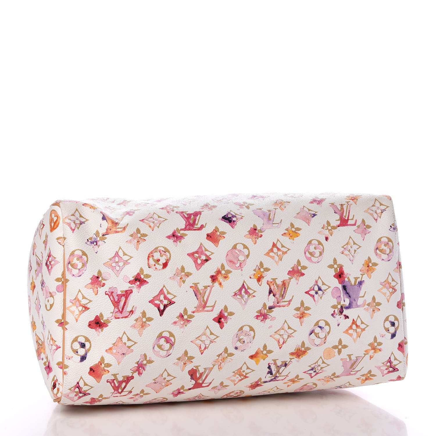 Louis Vuitton Watercolor Aquarelle Speedy 35 White 4 of 12