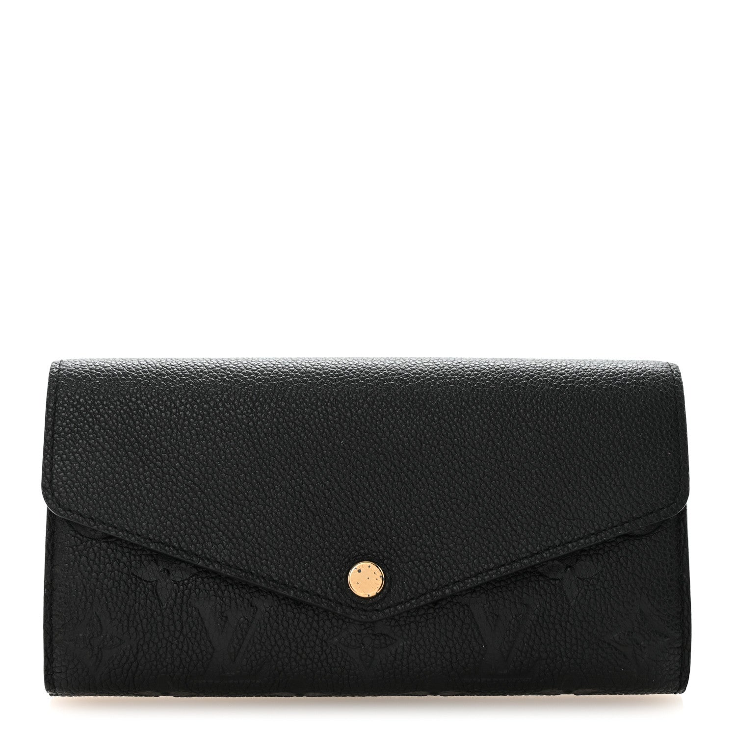 Louis Vuitton Empreinte Sarah Wallet NM Black 1 of 8