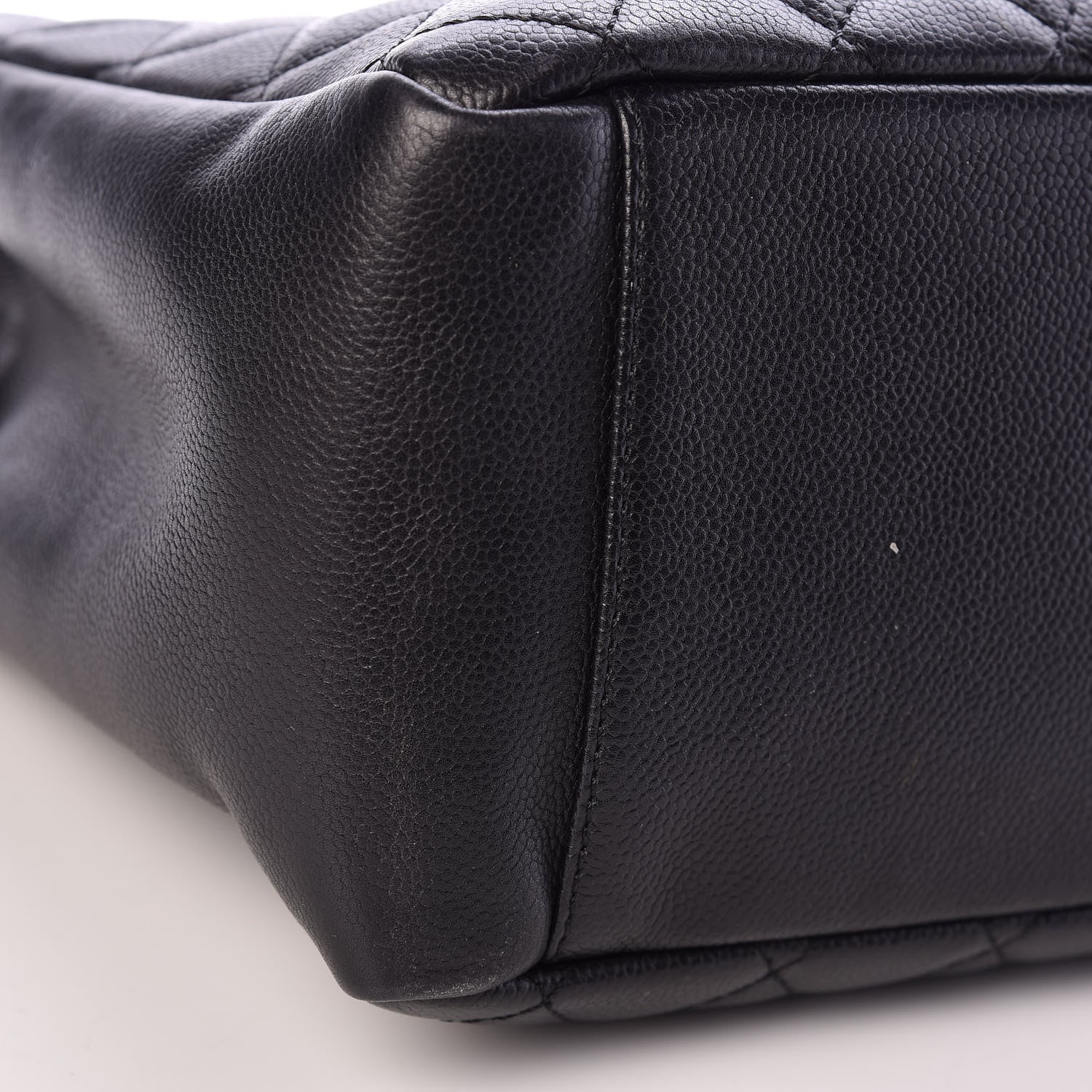 Chanel Caviar Quilted Grand Shopping Tote GST Black 5 of 13