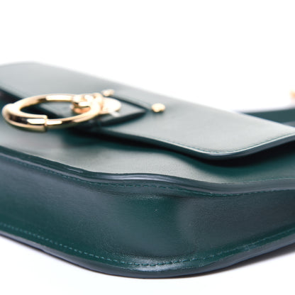 Chloe Shiny Calfskin Small Tess Crossbody Rain Forest 7 of 10
