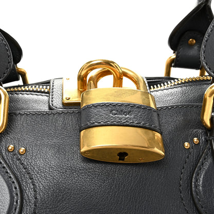 Chloe Grained Buffalo Paddington Black Navy 7 of 9