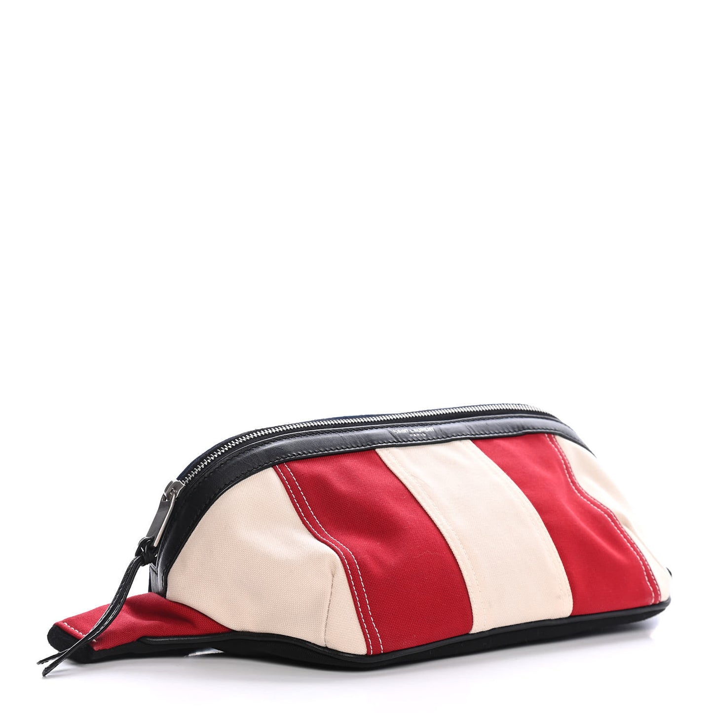 Canvas Classic Belt Bag Red Blue White