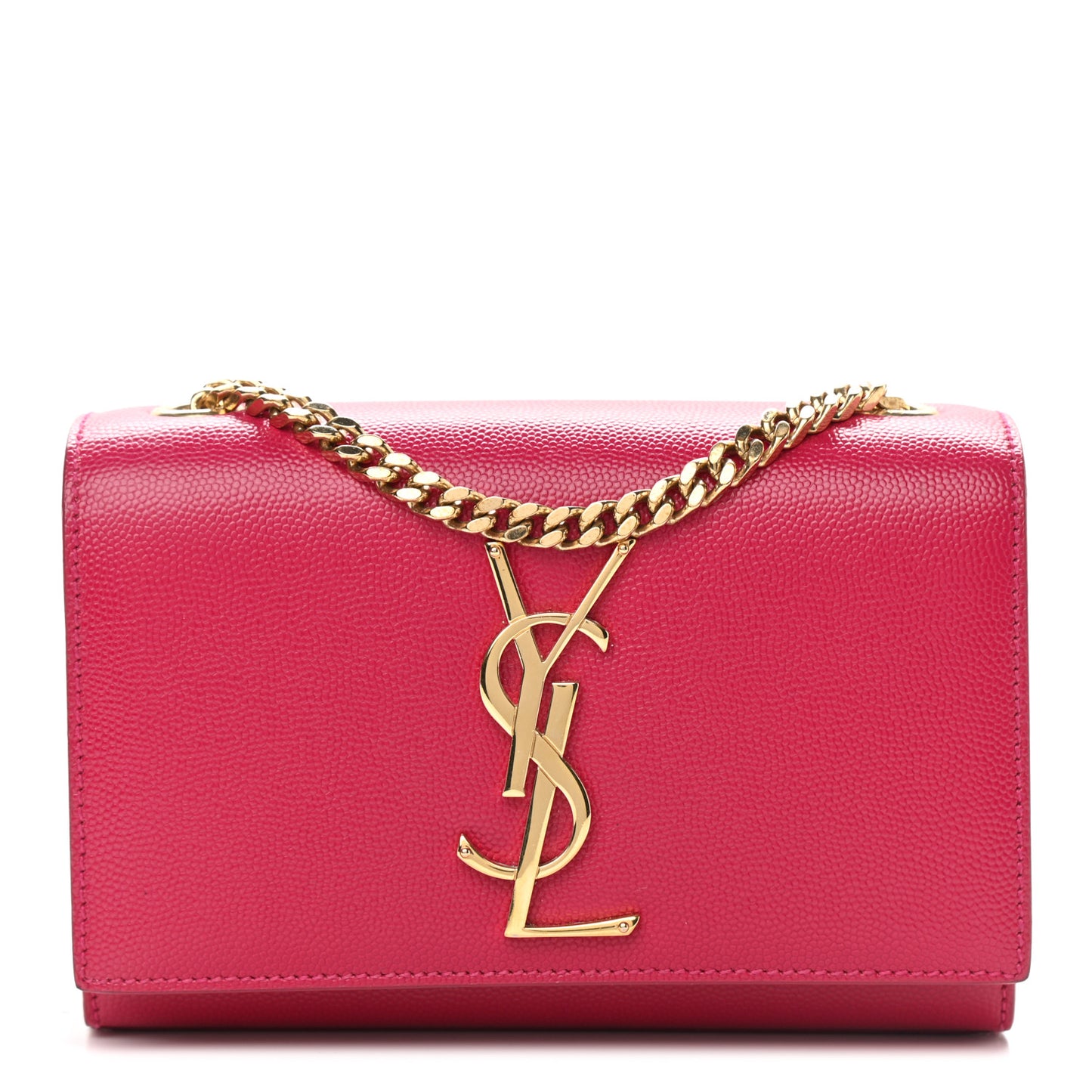 Grain De Poudre Small Monogram Kate Satchel Bubblegum