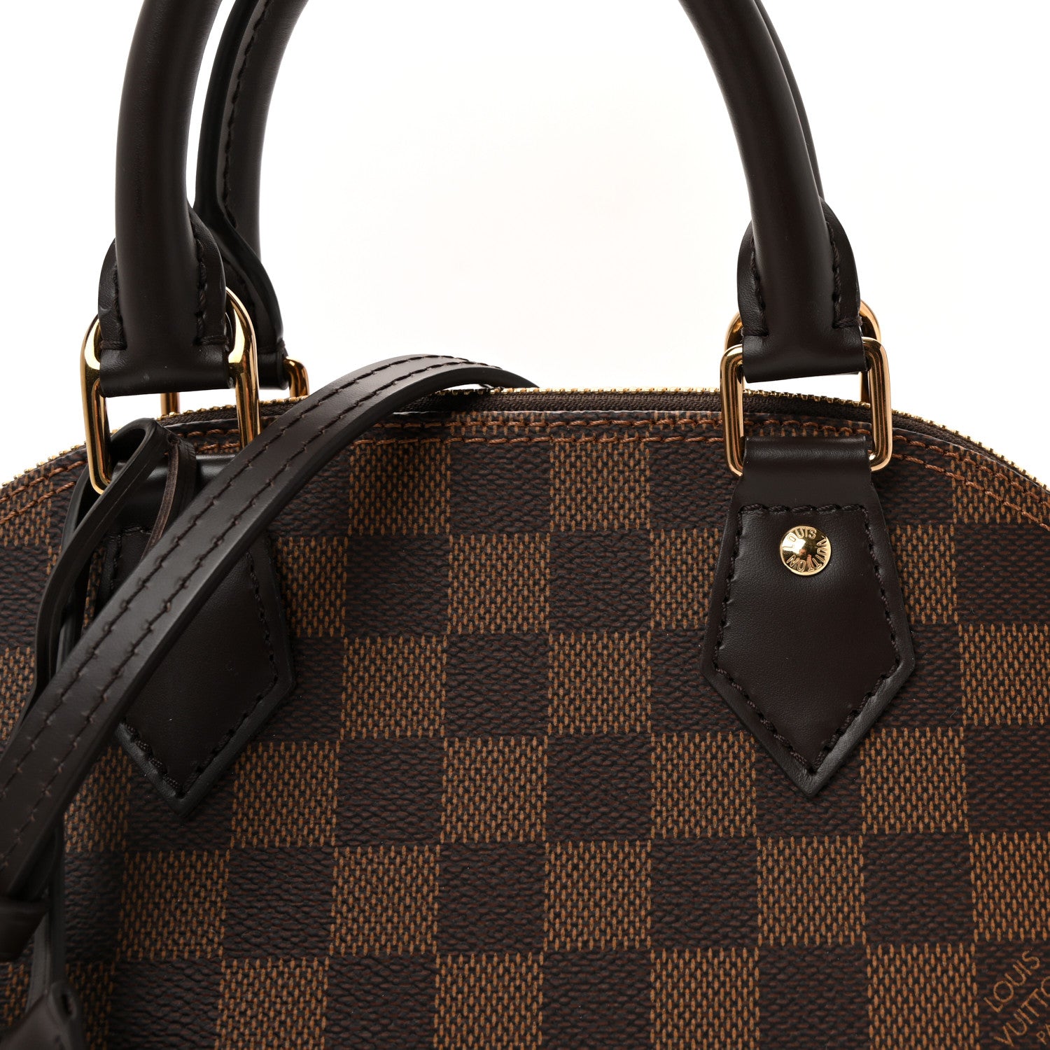 Louis Vuitton Damier Ebene Alma BB 6 of 8
